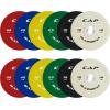 imageCAP Barbell 2Inch Olympic Bumper Plate Weight Set  100370 lbs  Multiple OptionsCOMPETITION