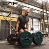 imageCAP Barbell 2Inch Olympic Bumper Plate Weight Set  100370 lbs  Multiple OptionsECONOMY  SPECKLED