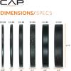 imageCAP Barbell 2Inch Olympic Bumper Plate Weight Set  100370 lbs  Multiple OptionsECONOMY  SPECKLED