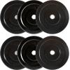imageCAP Barbell 2Inch Olympic Bumper Plate Weight Set  100370 lbs  Multiple OptionsELITE