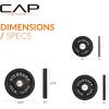 imageCAP Barbell 2Inch Olympic Cast Iron Plate Weight Set  75285 lbs  Multiple OptionsCLASSIC
