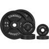 imageCAP Barbell 2Inch Olympic Cast Iron Plate Weight Set  75285 lbs  Multiple OptionsCLASSIC