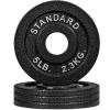 imageCAP Barbell 2Inch Olympic Weight Plate  Multiple OptionsClassic  Black
