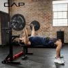 imageCAP Barbell 2Inch Olympic Weight Plate  Multiple OptionsClassic  Black