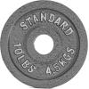 imageCAP Barbell 2Inch Olympic Weight Plate  Multiple OptionsClassic  Grey