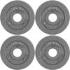 imageCAP Barbell 2Inch Olympic Weight Plate  Multiple OptionsClassic  Grey