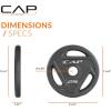 imageCAP Barbell 2Inch Olympic Weight Plate  Multiple OptionsElite