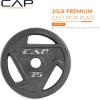 imageCAP Barbell 2Inch Olympic Weight Plate  Multiple OptionsElite