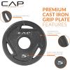 imageCAP Barbell 2Inch Olympic Weight Plate  Multiple OptionsElite