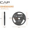 imageCAP Barbell 2Inch Olympic Weight Plate  Multiple OptionsElite