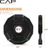 imageCAP Barbell 2Inch Olympic Weight Plate  Multiple OptionsPro