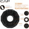 imageCAP Barbell 2Inch Olympic Weight Plate  Multiple OptionsPro