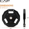 imageCAP Barbell 2Inch Olympic Weight Plate  Multiple OptionsPro