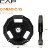 imageCAP Barbell 2Inch Olympic Weight Plate  Multiple OptionsPro
