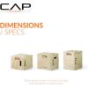 imageCAP Barbell 3in1 Plyometric Box  Multiple Styles and SizesWOOD