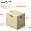 imageCAP Barbell 3in1 Plyometric Box  Multiple Styles and SizesWOOD