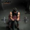 imageCAP Barbell 47Inch Olympic EZ Curl Bar for 2Inch Weight Plates  Multiple OptionsBlack