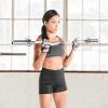 imageCAP Barbell 47Inch Olympic EZ Curl Bar for 2Inch Weight Plates  Multiple OptionsChrome