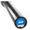 imageCAP Barbell 7Foot Olympic Barbell Pro Series  Olympic ampamp Power Bar OptionsTHE BOSS  Black  Center Knurl