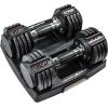 imageCAP Barbell ADJUSTABELL Adjustable Round Dumbbell Weights  Singles ampamp Pairs  125 lb 25 lb ampamp 55 lb  Multiple Handle OptionsPair