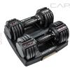 imageCAP Barbell ADJUSTABELL Adjustable Round Dumbbell Weights  Singles ampamp Pairs  125 lb 25 lb ampamp 55 lb  Multiple Handle OptionsPair