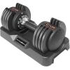 imageCAP Barbell ADJUSTABELL Adjustable Round Dumbbell Weights  Singles ampamp Pairs  125 lb 25 lb ampamp 55 lb  Multiple Handle OptionsSingle