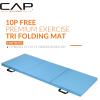 imageCAP Barbell All Purpose Folding Anti Tear Exercise Training Aerobic Fitness Gym ampamp Gymnastics Balance Mat  Multiple colorsBlue