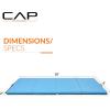imageCAP Barbell All Purpose Folding Anti Tear Exercise Training Aerobic Fitness Gym ampamp Gymnastics Balance Mat  Multiple colorsBlue