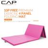 imageCAP Barbell All Purpose Folding Anti Tear Exercise Training Aerobic Fitness Gym ampamp Gymnastics Balance Mat  Multiple colorsPink