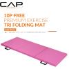 imageCAP Barbell All Purpose Folding Anti Tear Exercise Training Aerobic Fitness Gym ampamp Gymnastics Balance Mat  Multiple colorsPink