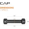 imageCAP Barbell Cast Iron Hex Dumbbell  Multiple OptionsBlack  Pair