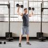 imageCAP Barbell Cast Iron Hex Dumbbell  Multiple OptionsBlack  Pair