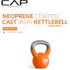 imageCAP Barbell Cast Iron Kettlebell  Coated Options Singles and Sets Multiple Weight Choices10 lb