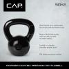 imageCAP Barbell Cast Iron Kettlebell  Coated Options Singles and Sets Multiple Weight Choices150 Pounds