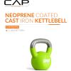 imageCAP Barbell Cast Iron Kettlebell  Coated Options Singles and Sets Multiple Weight Choices20 lb