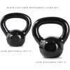 imageCAP Barbell Cast Iron Kettlebell  Coated Options Singles and Sets Multiple Weight Choices25 lb Set