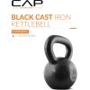imageCAP Barbell Cast Iron Kettlebell  Coated Options Singles and Sets Multiple Weight Choices35 LB Single