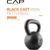 imageCAP Barbell Cast Iron Kettlebell  Coated Options Singles and Sets Multiple Weight Choices40 lb