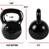 imageCAP Barbell Cast Iron Kettlebell  Coated Options Singles and Sets Multiple Weight Choices450 Pounds