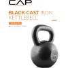 imageCAP Barbell Cast Iron Kettlebell  Coated Options Singles and Sets Multiple Weight Choices50 lb