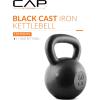 imageCAP Barbell Cast Iron Kettlebell  Coated Options Singles and Sets Multiple Weight Choices600 Pounds