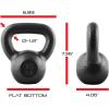 imageCAP Barbell Cast Iron Kettlebell  Coated Options Singles and Sets Multiple Weight Choices80 lb Set