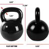 imageCAP Barbell Cast Iron Kettlebell  Coated Options Singles and Sets Multiple Weight Choices800 Pounds