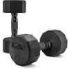 imageCAP Barbell Coated Dumbbell Weight  Multiple Options Pairs ampamp Sets12Sided  Black Handle
