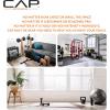 imageCAP Barbell Coated Dumbbell Weight  Multiple Options Pairs ampamp SetsChrome Handle
