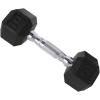 imageCAP Barbell Coated Dumbbell Weight  Multiple Options Pairs ampamp SetsChrome Handle