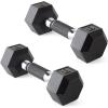 imageCAP Barbell Coated Dumbbell Weight  Multiple Options Pairs ampamp SetsComfort Grip