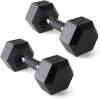 imageCAP Barbell Coated Dumbbell Weight  Multiple Options Pairs ampamp SetsComfort Grip