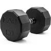 imageCAP Barbell Coated Hex Dumbbell Weight  Multiple Options12Sided  Chrome Handle