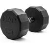 imageCAP Barbell Coated Hex Dumbbell Weight  Multiple Options12Sided  Chrome Handle